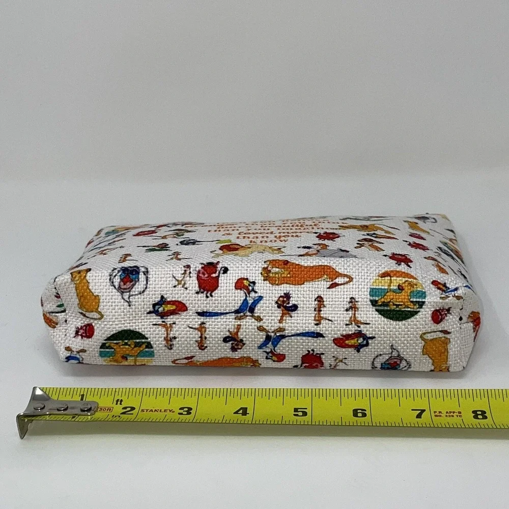 Disney Lion King Bag Hakuna Matata Cosmetic Makeup Zipper Pumba Timon Nala‎ Zazu